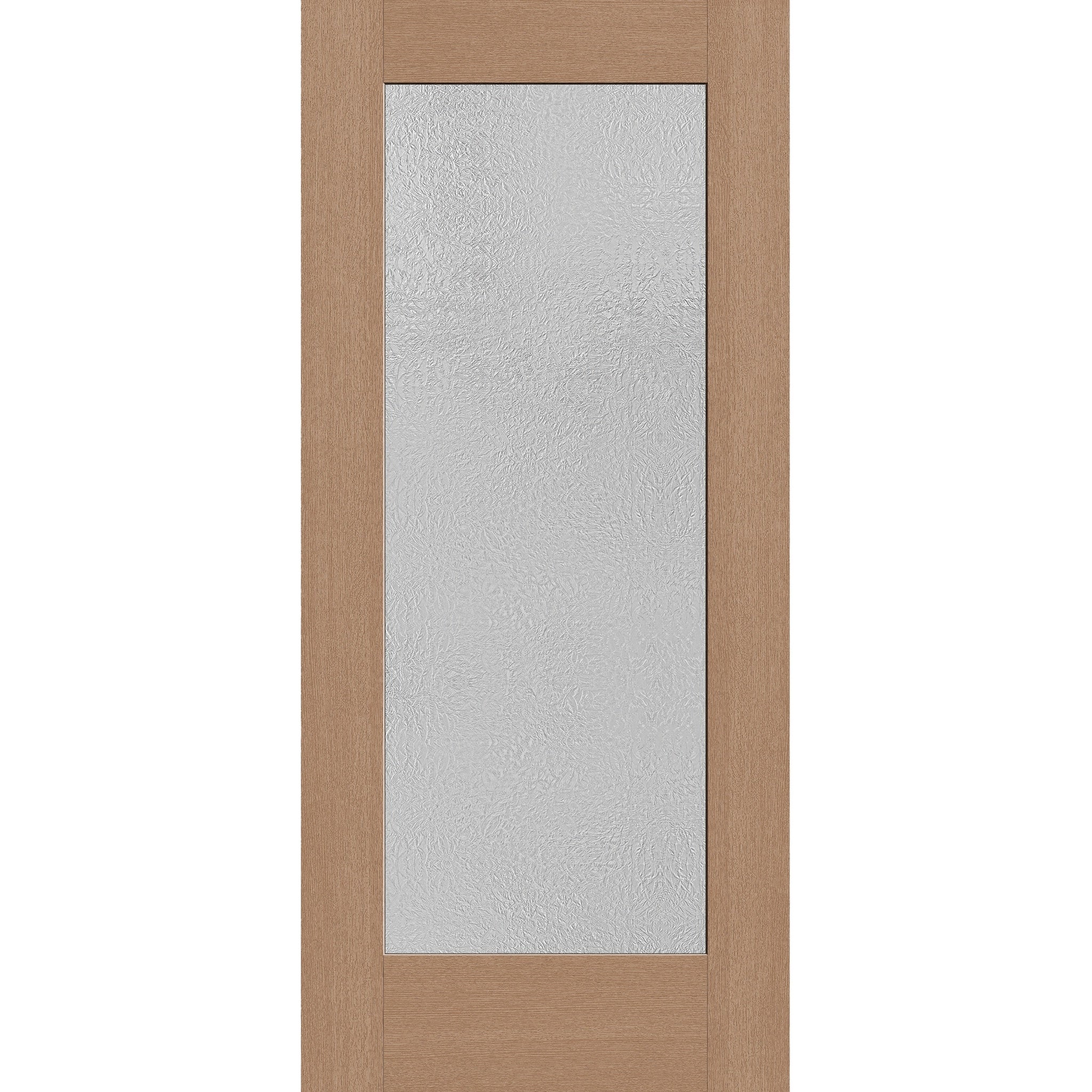 Micro-Granite Flush Glazed Fiberglass Entry Door - Full Lite (36" x 80") - Image 2