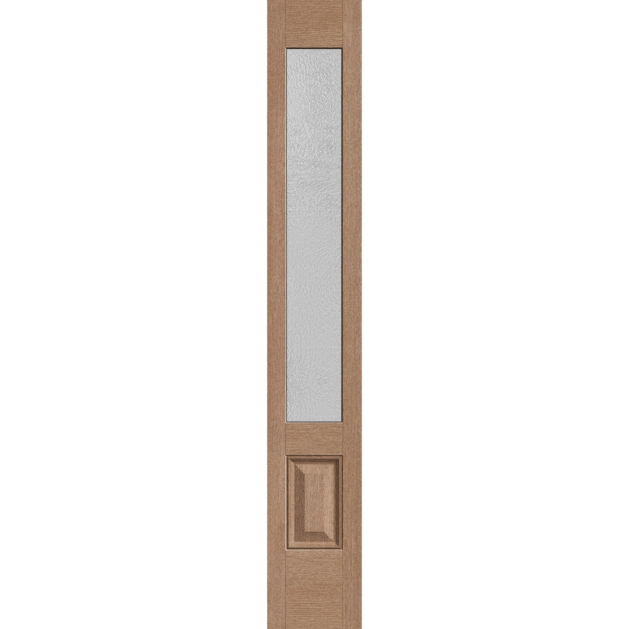 Micro-Granite Flush Glazed Fiberglass Sidelite Panel - 3/4 Lite (12" x 80")