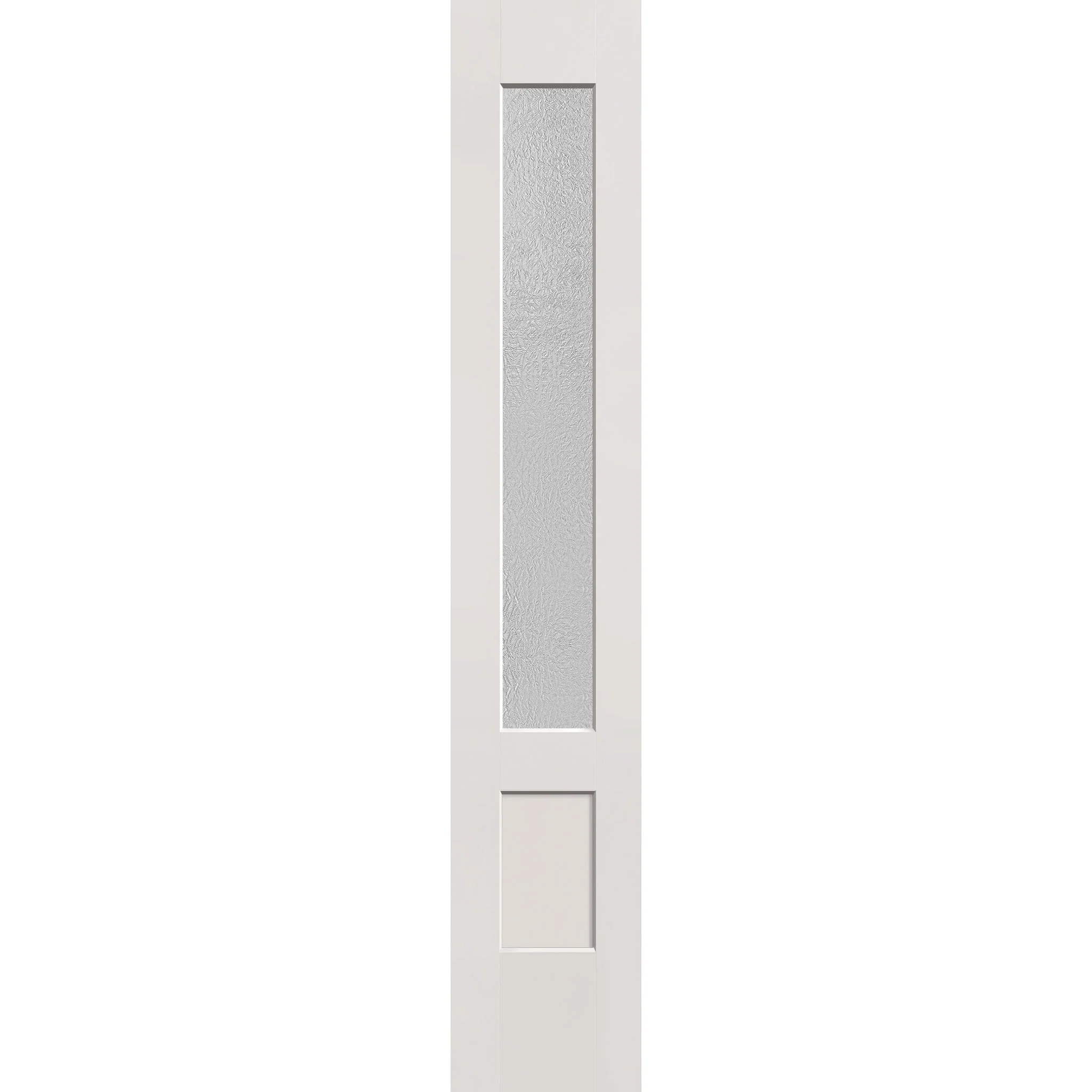Micro-Granite Flush Glazed Fiberglass Sidelite Panel - 3/4 Lite Shaker (14" x 80")