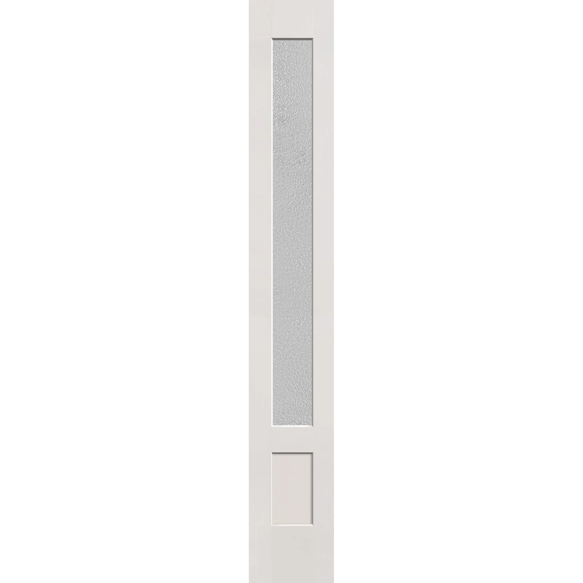 Micro-Granite Flush Glazed Fiberglass Sidelite Panel - 3/4 Lite Shaker (14" x 96")