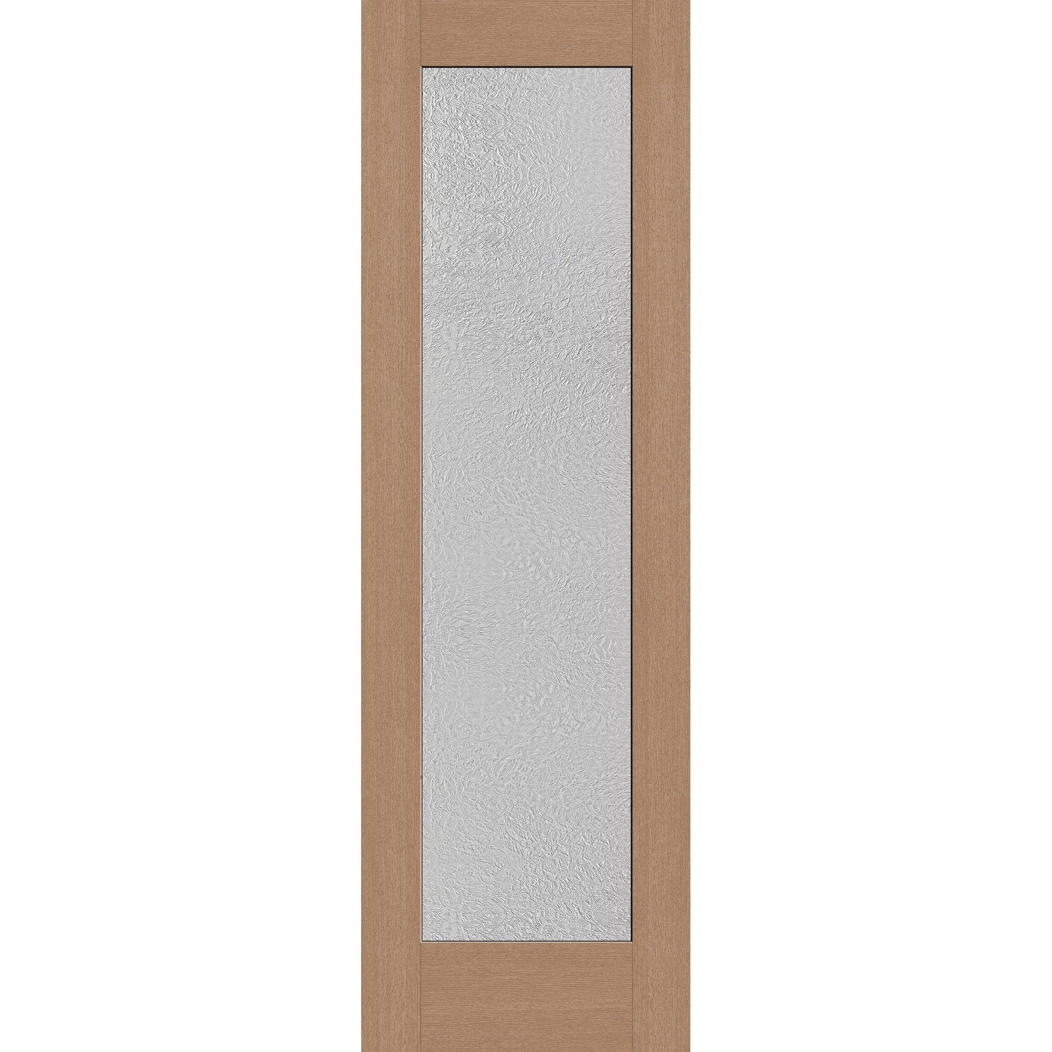 Micro-Granite Flush Glazed Hurricane-Rated Fiberglass Entry Door - Full Lite (30" x 96")