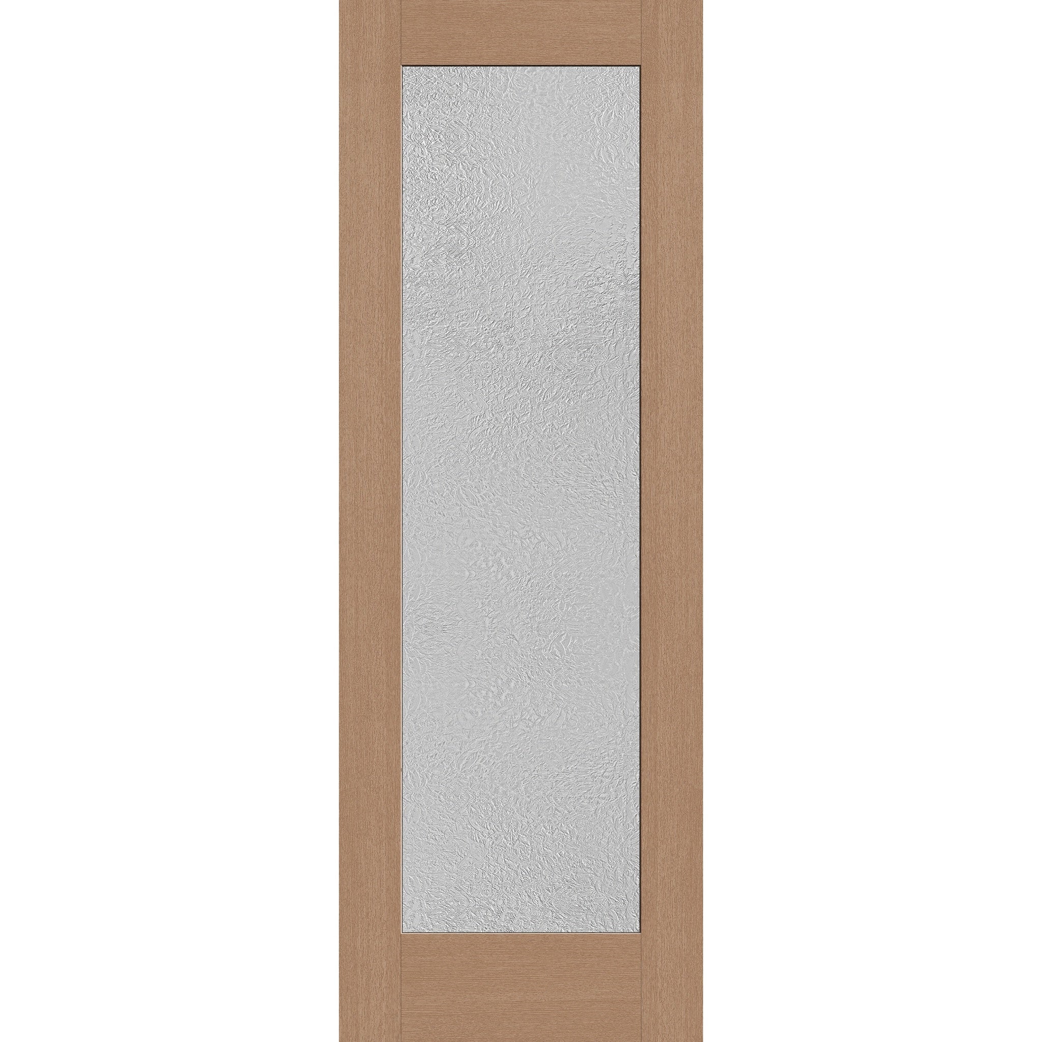 Micro-Granite Flush Glazed Hurricane-Rated Fiberglass Entry Door - Full Lite (34" x 96") - Image 2