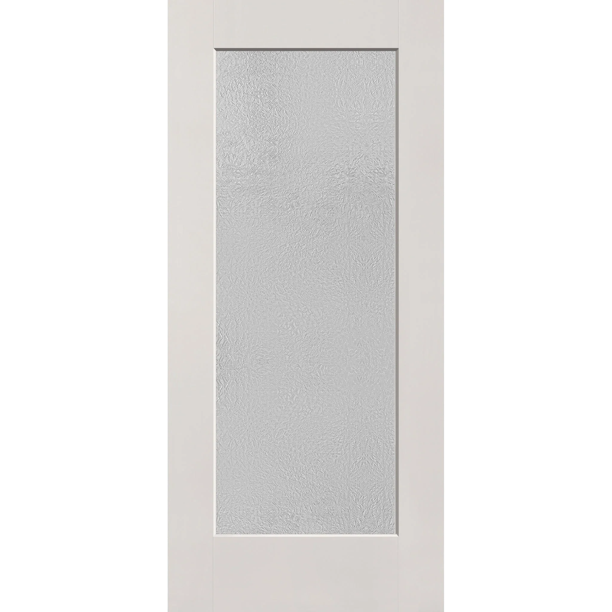 Micro-Granite Flush Glazed Hurricane-Rated Fiberglass Entry Door - Full Lite (36" x 80") - Image 3