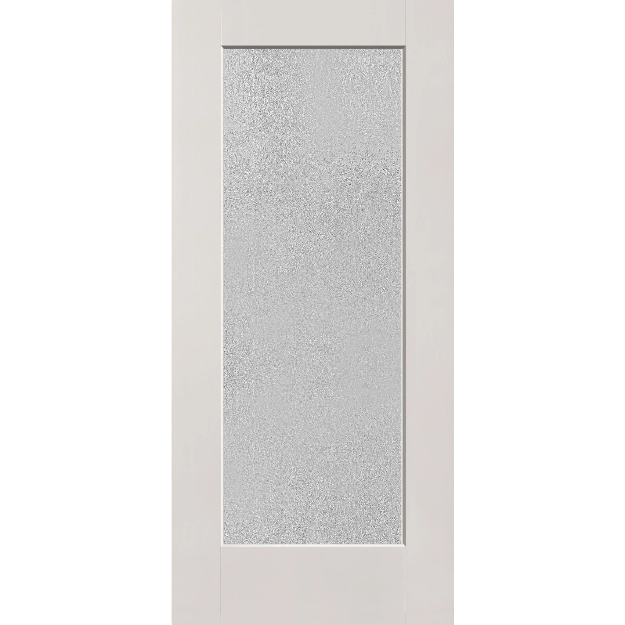 Micro-Granite Flush Glazed Hurricane-Rated Fiberglass Entry Door - Full Lite (36" x 80") - Image 4