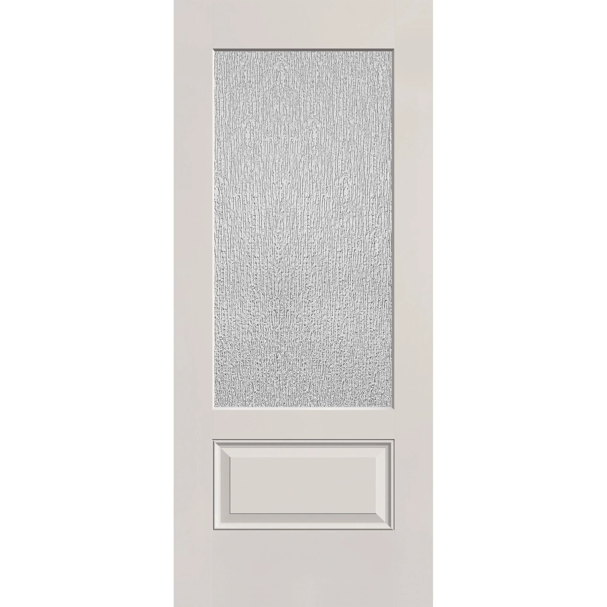 Rain Flush Glazed Fiberglass Entry Door - 3/4 Lite (34" x 80") - Image 2