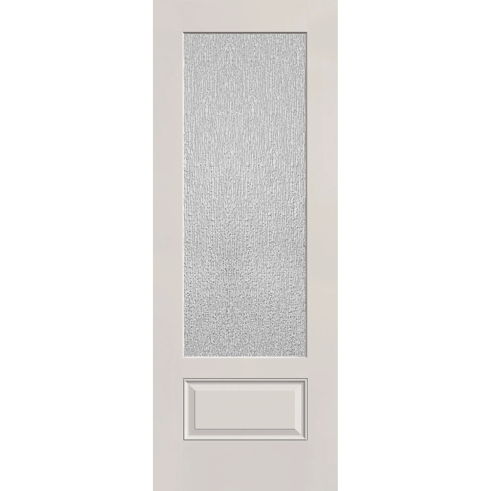 Rain Flush Glazed Fiberglass Entry Door - 3/4 Lite (36" x 96") - Image 2
