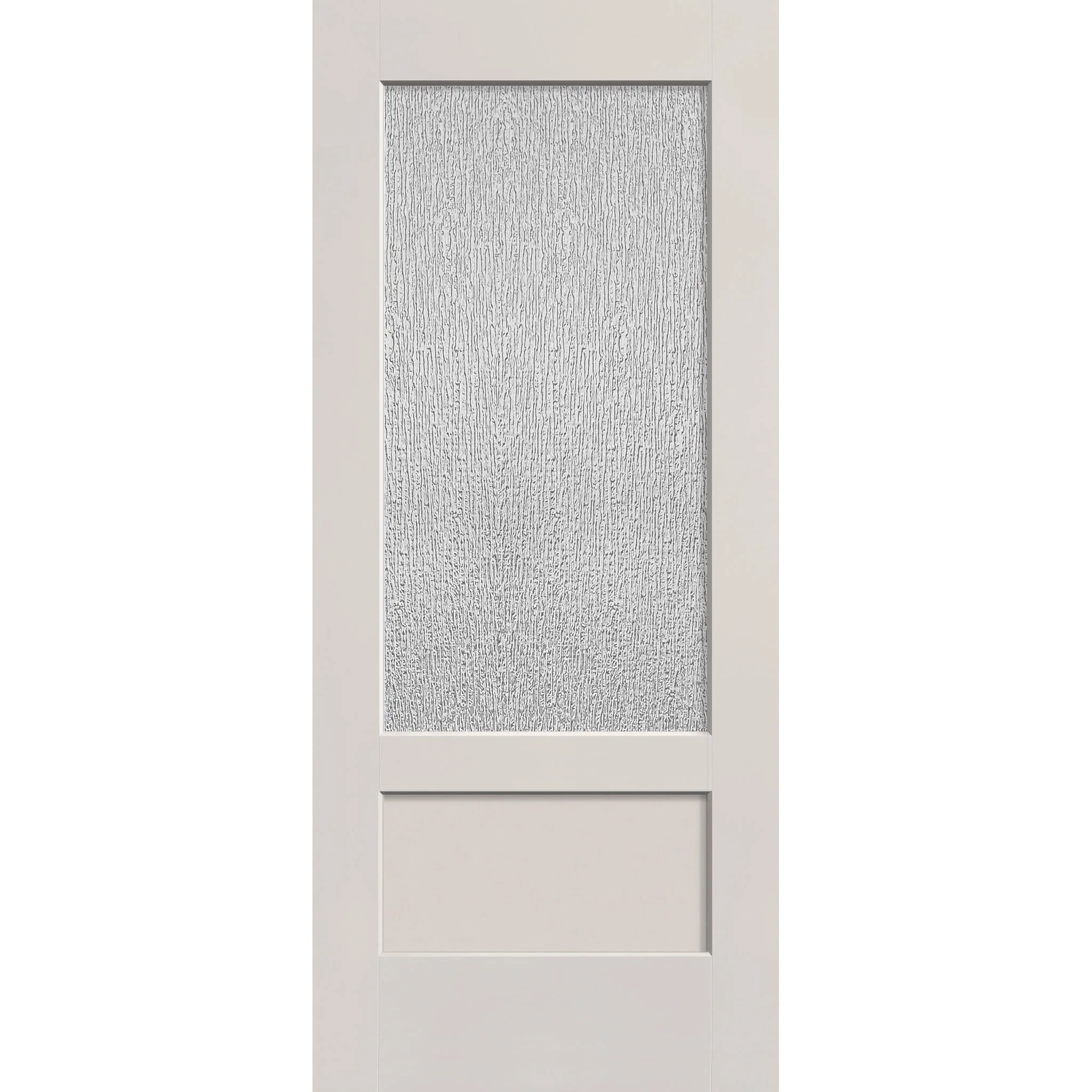 Rain Flush Glazed Fiberglass Entry Door - 3/4 Lite Shaker (34" x 80")