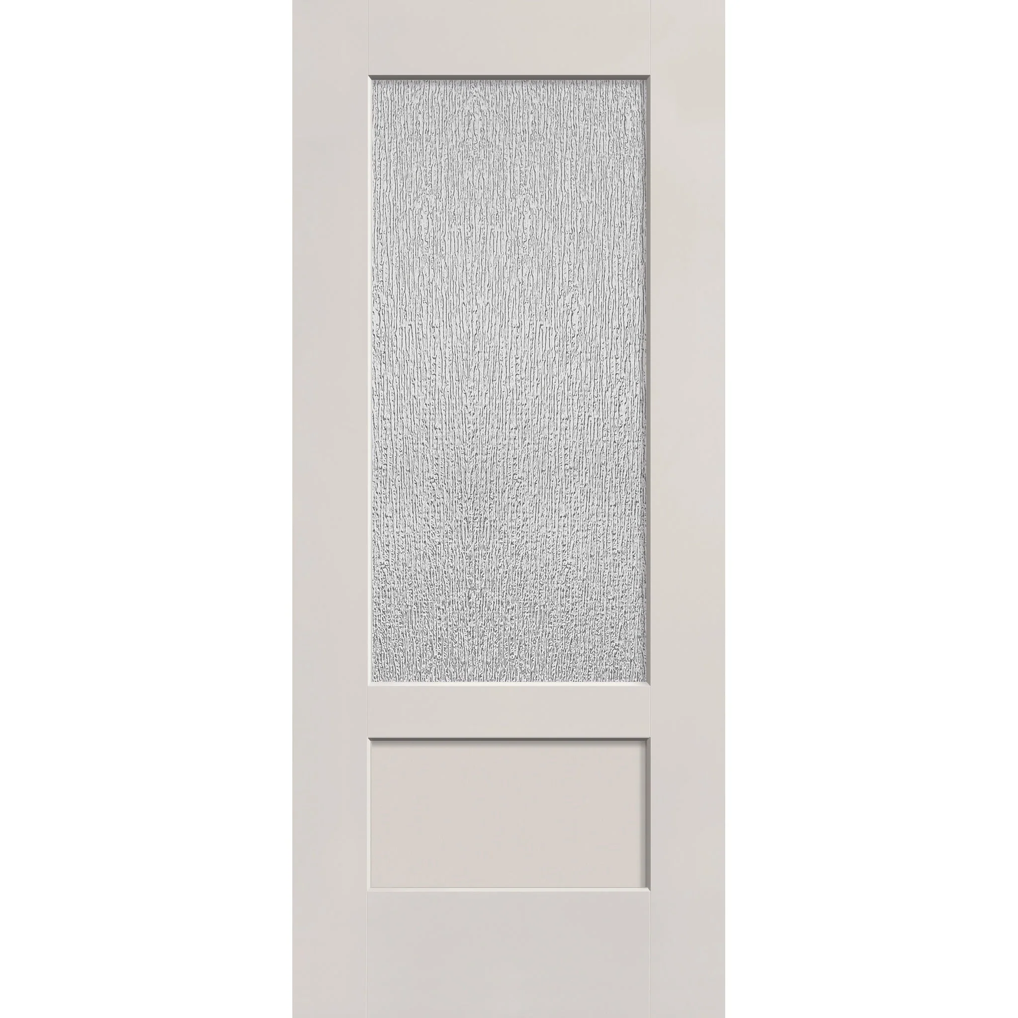 Rain Flush Glazed Fiberglass Entry Door - 3/4 Lite Shaker (34" x 80") - Image 2