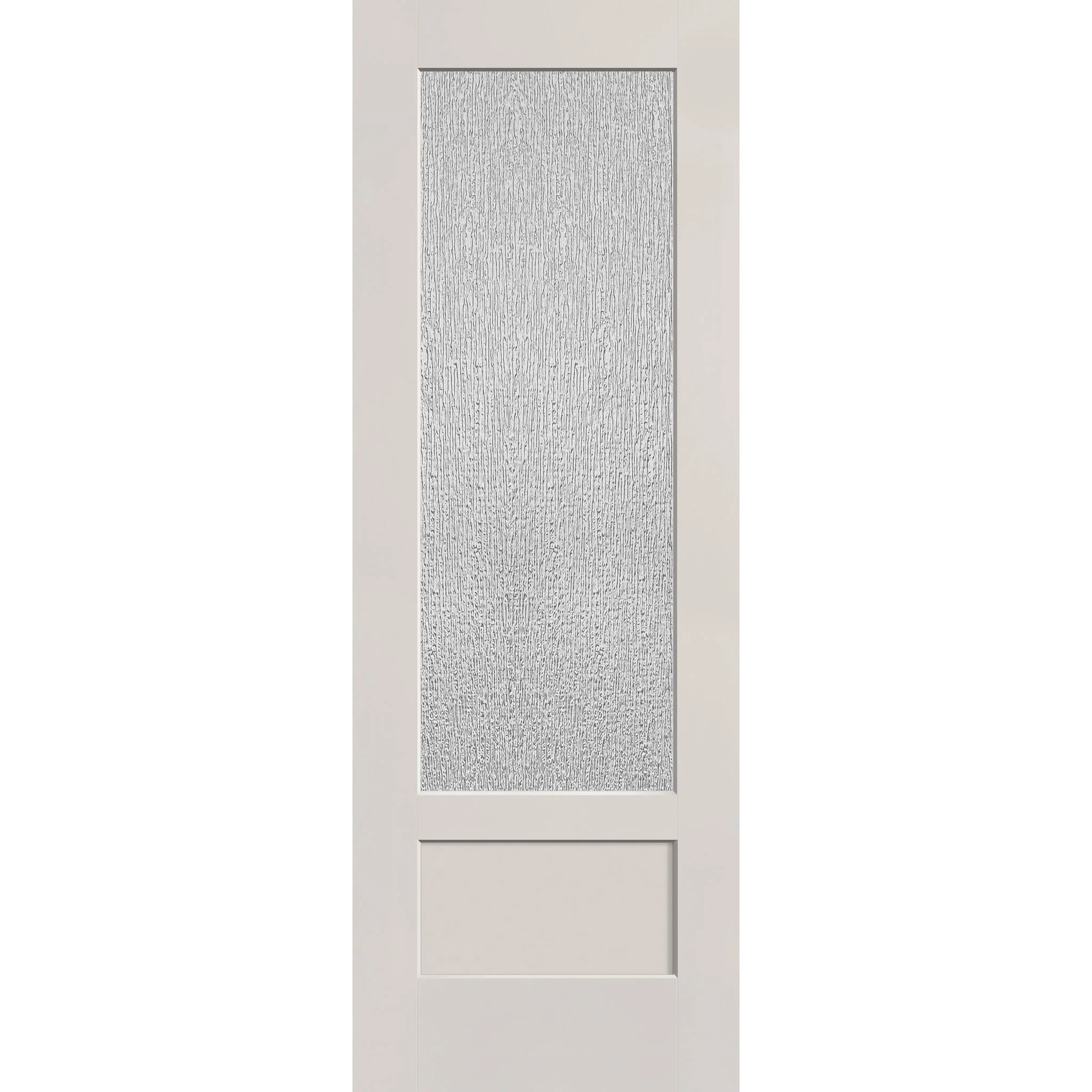 Rain Flush Glazed Fiberglass Entry Door - 3/4 Lite Shaker (34" x 96") - Image 2