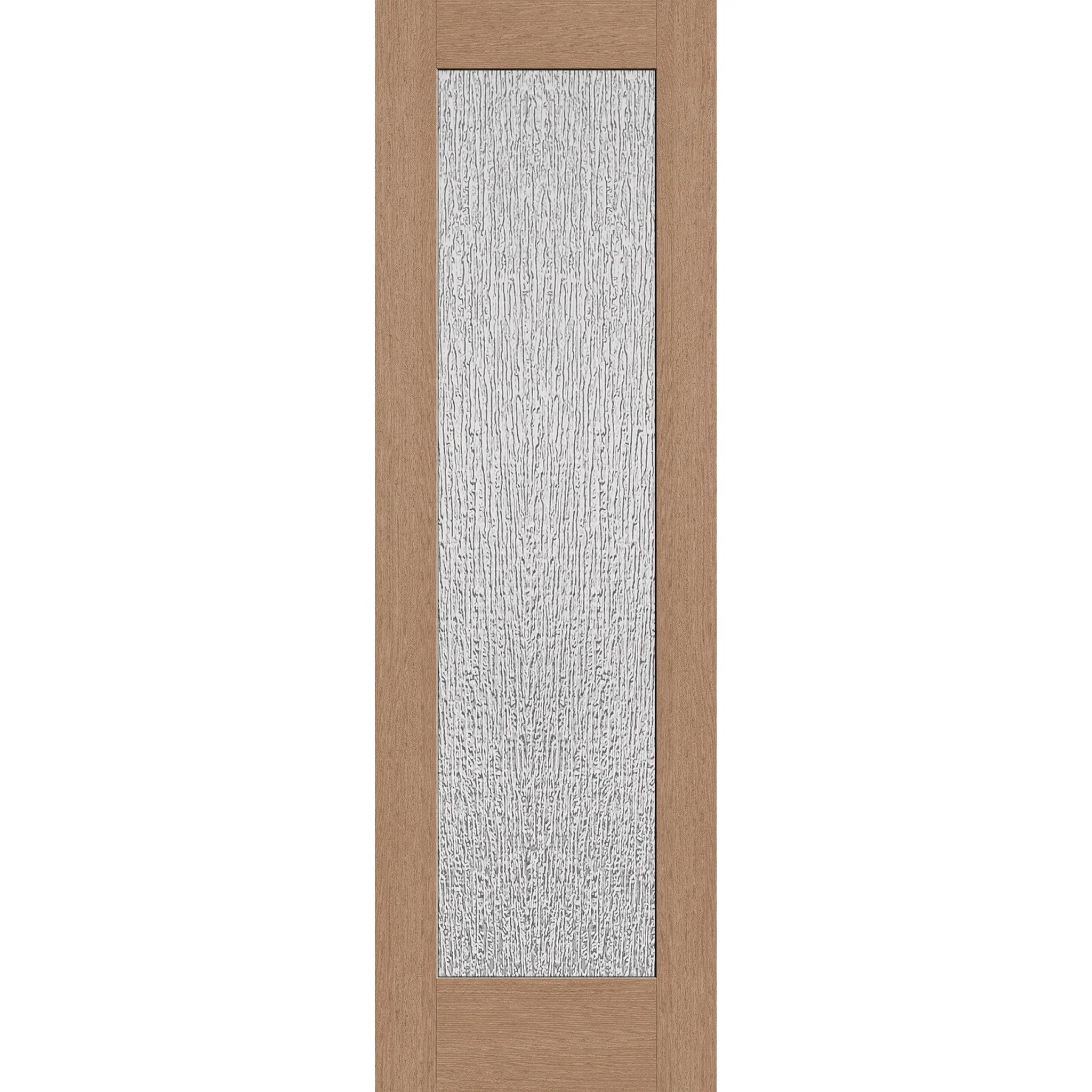 Rain Flush Glazed Fiberglass Entry Door - Full Lite (30" x 96")