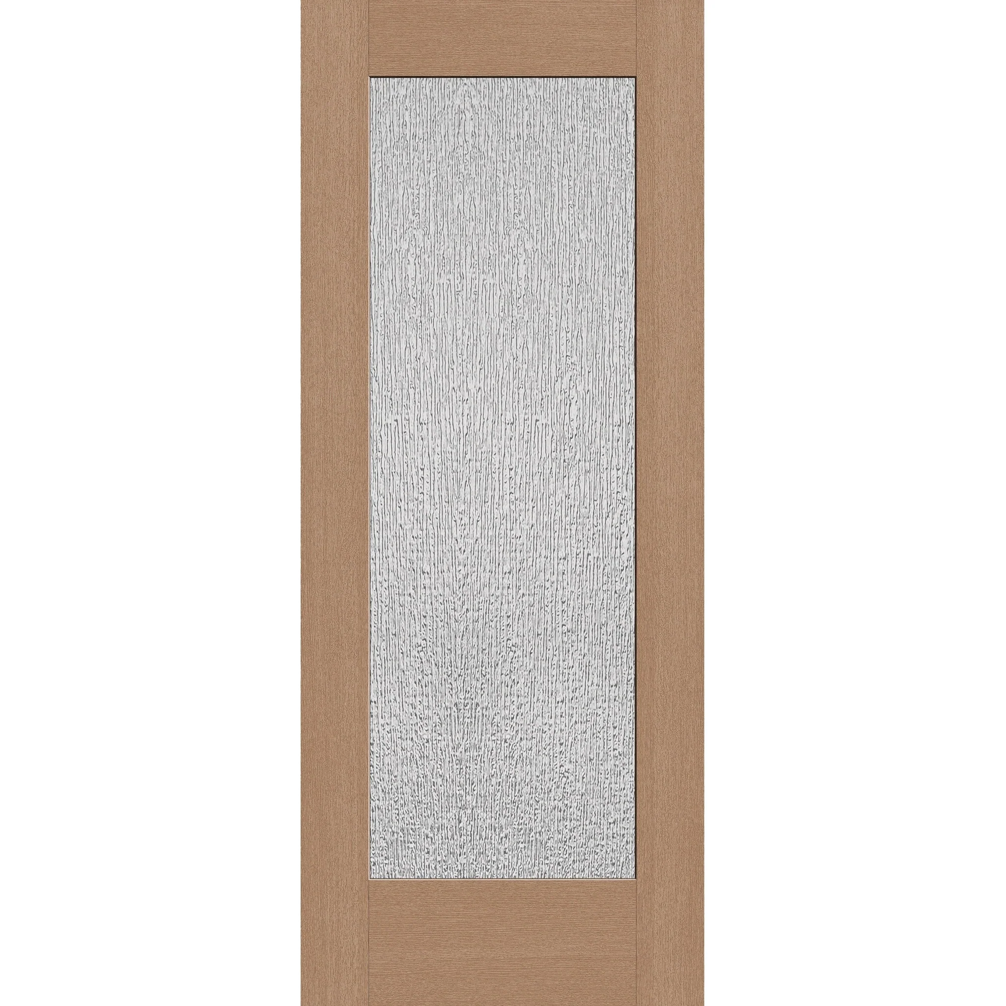 Rain Flush Glazed Fiberglass Entry Door - Full Lite (32" x 80")