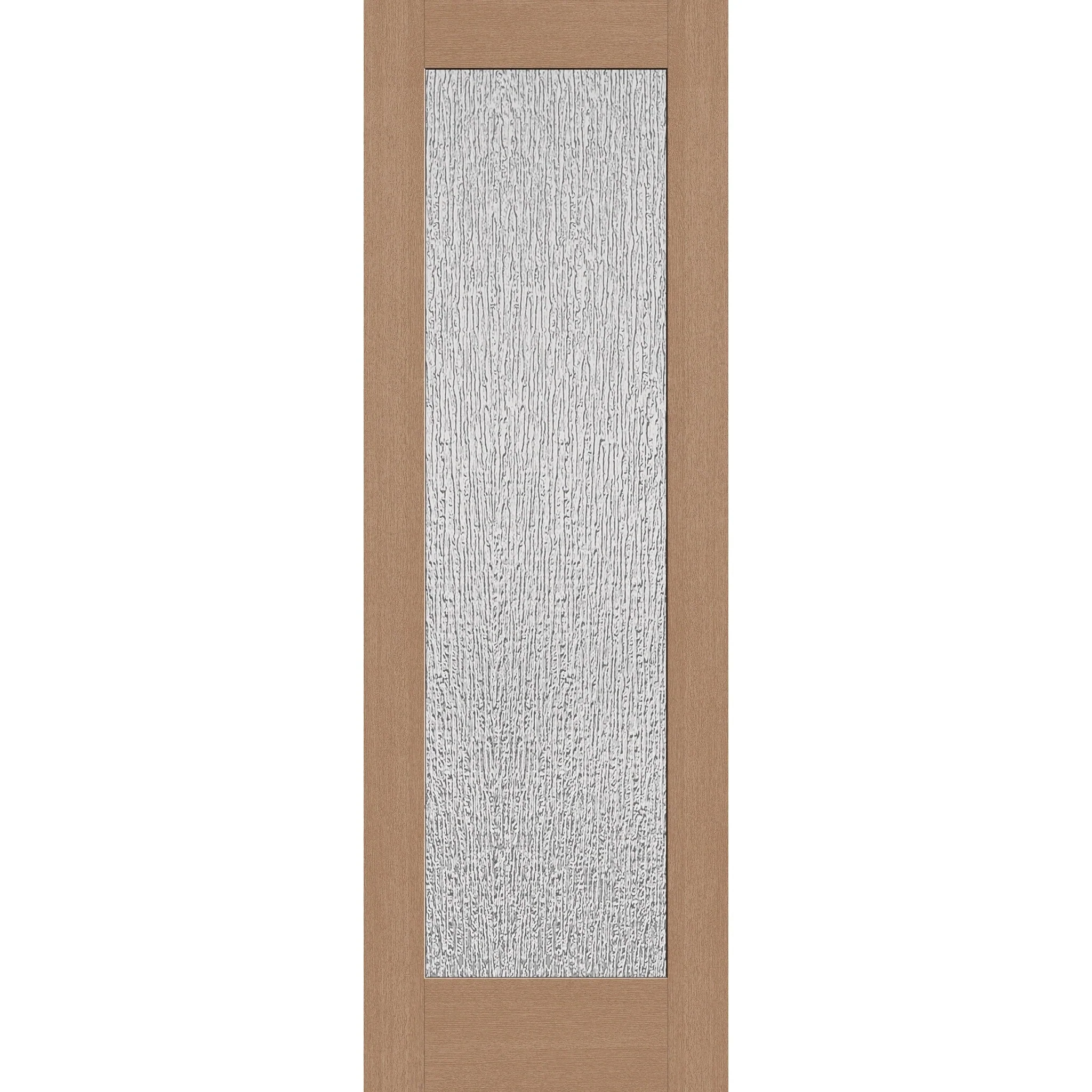 Rain Flush Glazed Fiberglass Entry Door - Full Lite (32" x 96")