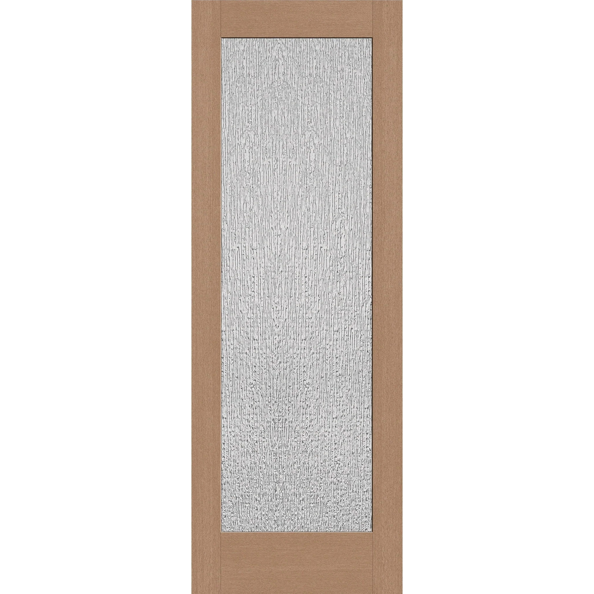 Rain Flush Glazed Fiberglass Entry Door - Full Lite (34" x 96")