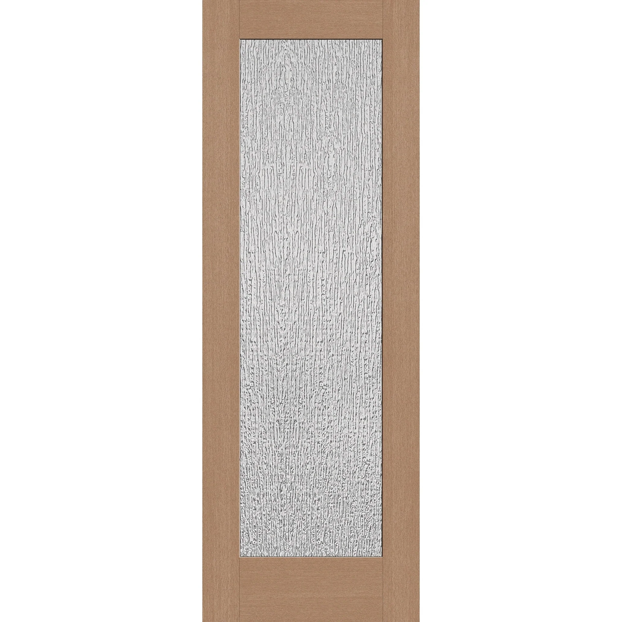 Rain Flush Glazed Fiberglass Entry Door - Full Lite (34" x 96") - Image 2