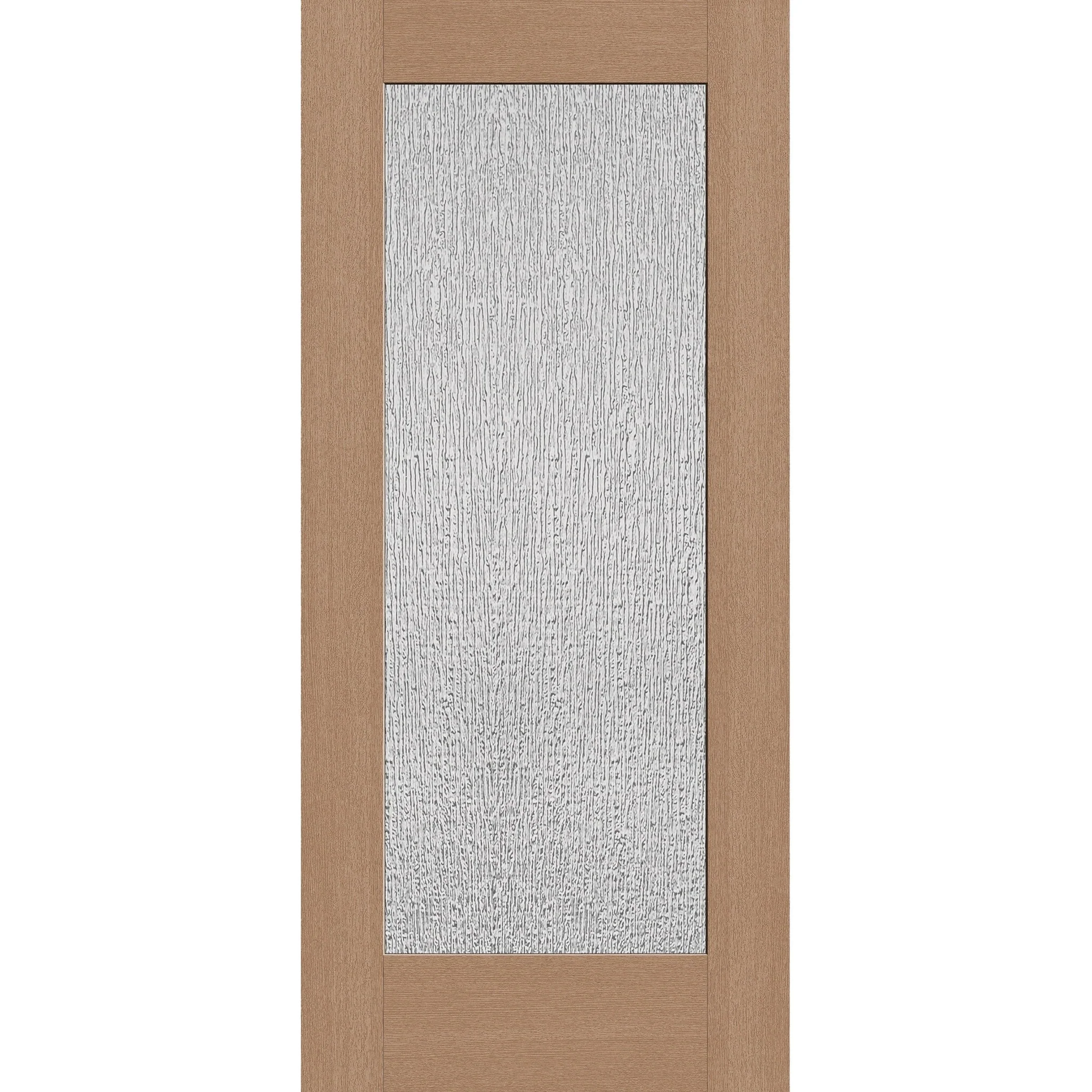 Rain Flush Glazed Fiberglass Entry Door - Full Lite (36" x 80") - Image 2
