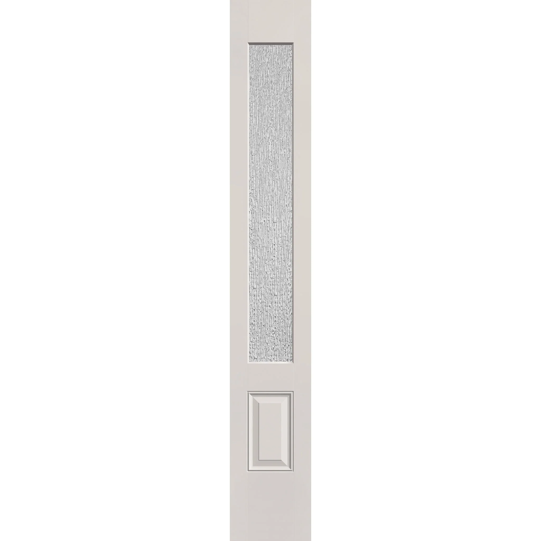 Rain Flush Glazed Fiberglass Sidelite Panel - 3/4 Lite (12" x 80") - Image 2