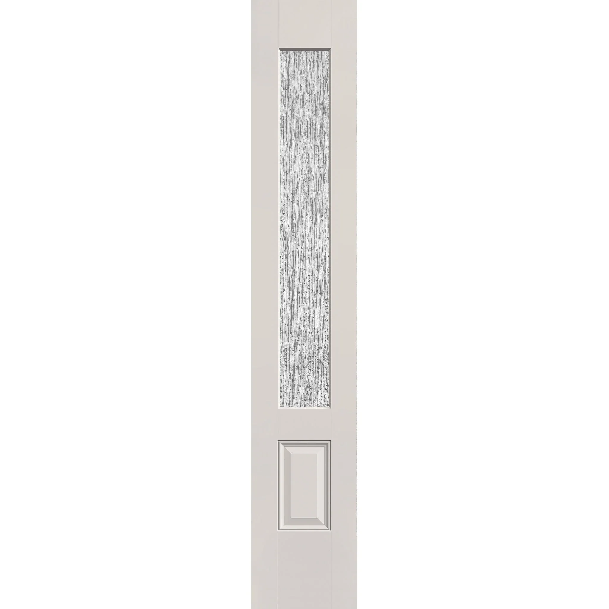 Rain Flush Glazed Fiberglass Sidelite Panel - 3/4 Lite (14" x 80") - Image 2
