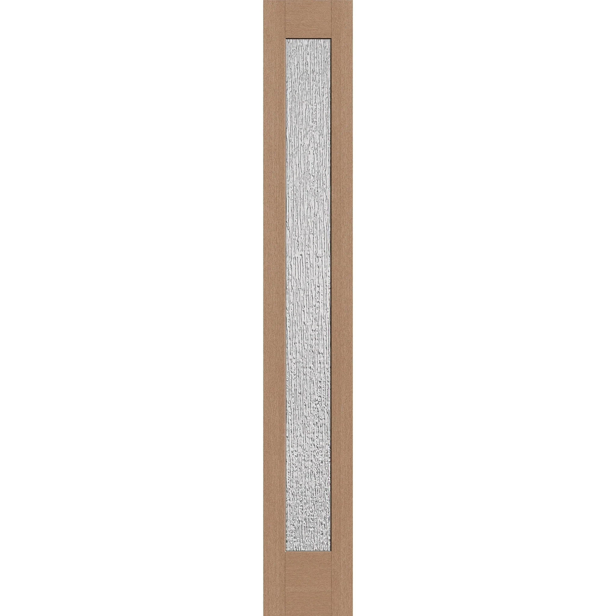 Rain Flush Glazed Fiberglass Sidelite Panel - Full Lite (14" x 96")