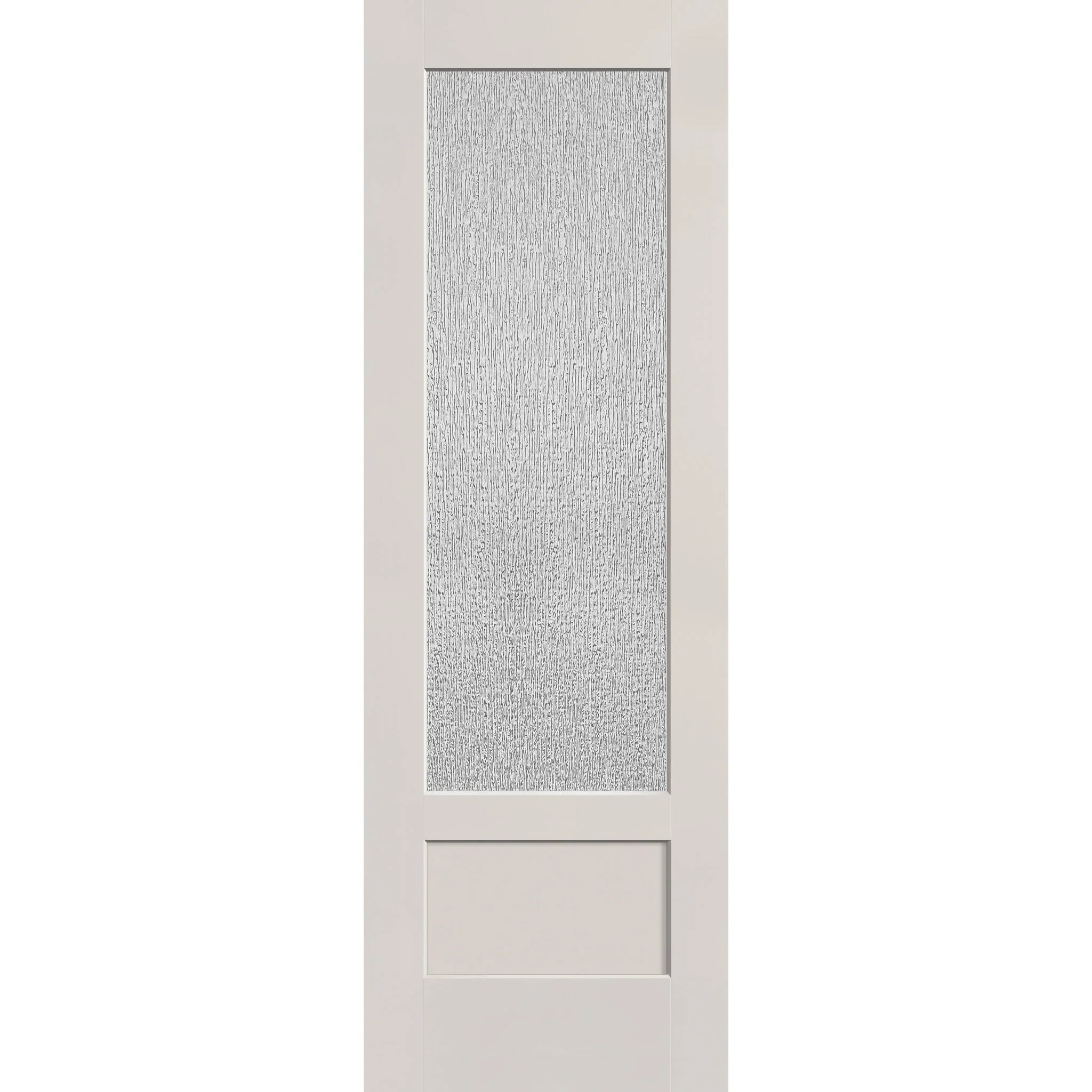 Rain Flush Glazed Hurricane-Rated Fiberglass Entry Door - 3/4 Lite Shaker (32" x 96")