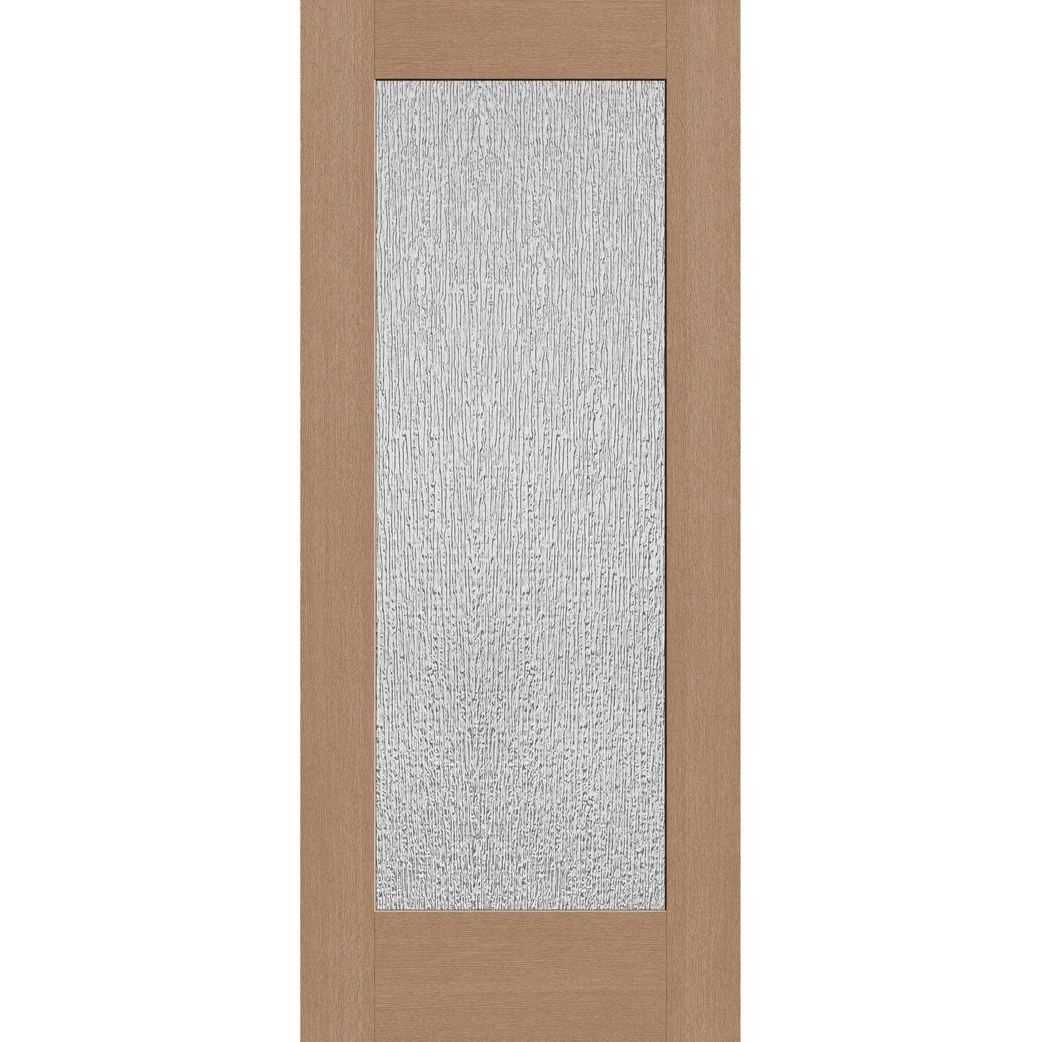 Rain Flush Glazed Hurricane-Rated Fiberglass Entry Door - Full Lite (34" x 80") - Image 2