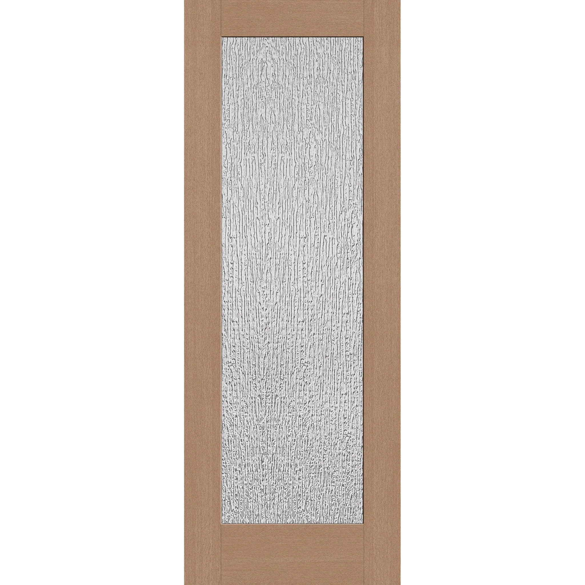 Rain Flush Glazed Hurricane-Rated Fiberglass Entry Door - Full Lite (36" x 96") - Image 2