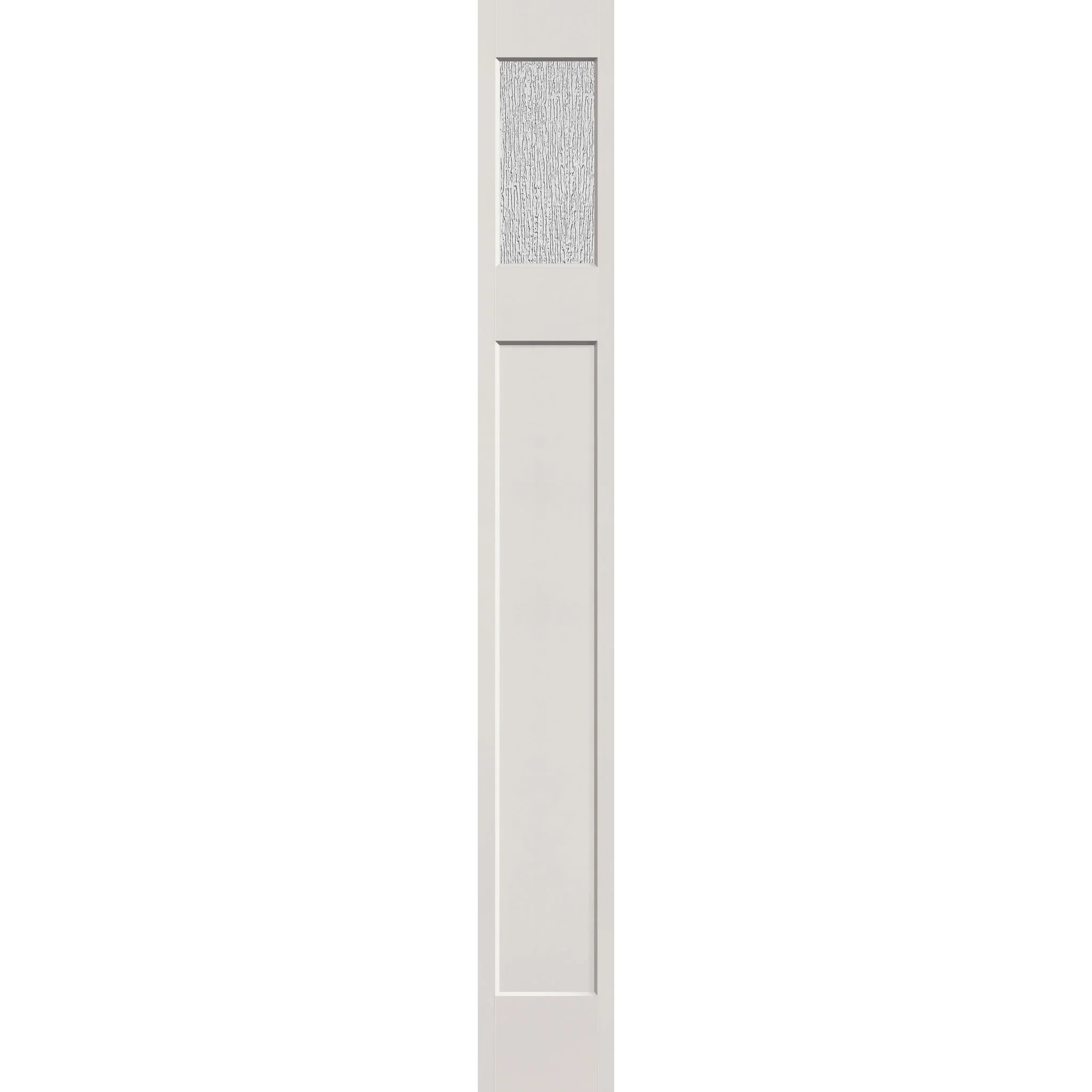 Rain Flush Glazed Hurricane-Rated Fiberglass Sidelite Panel - Craftsman (12" x 96") - Image 2