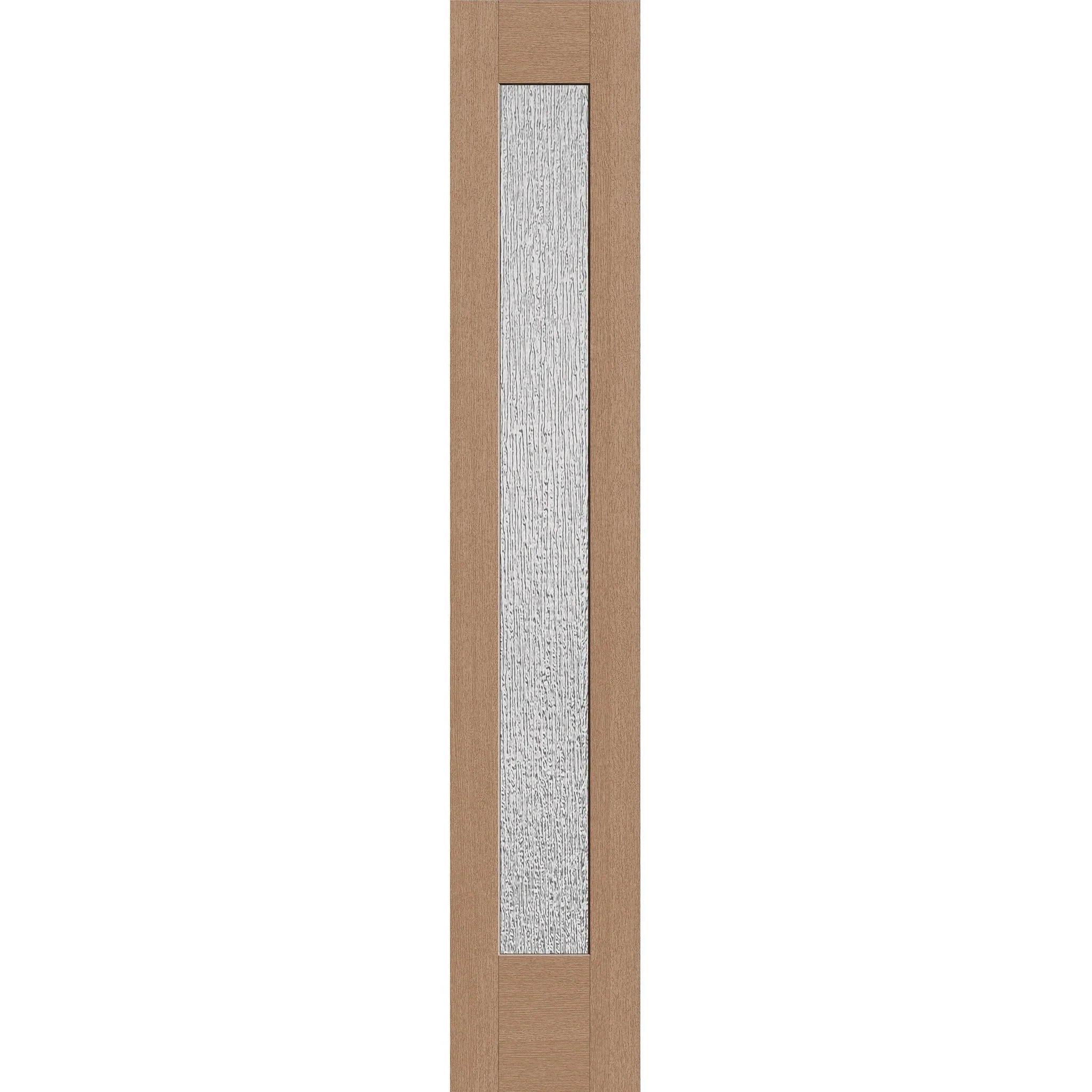 Rain Flush Glazed Hurricane-Rated Fiberglass Sidelite Panel - Full Lite (14" x 80")