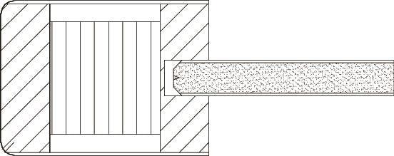 Solid Core Interior Door Slab (3 Panel Craftsman, Primed) - Image 3
