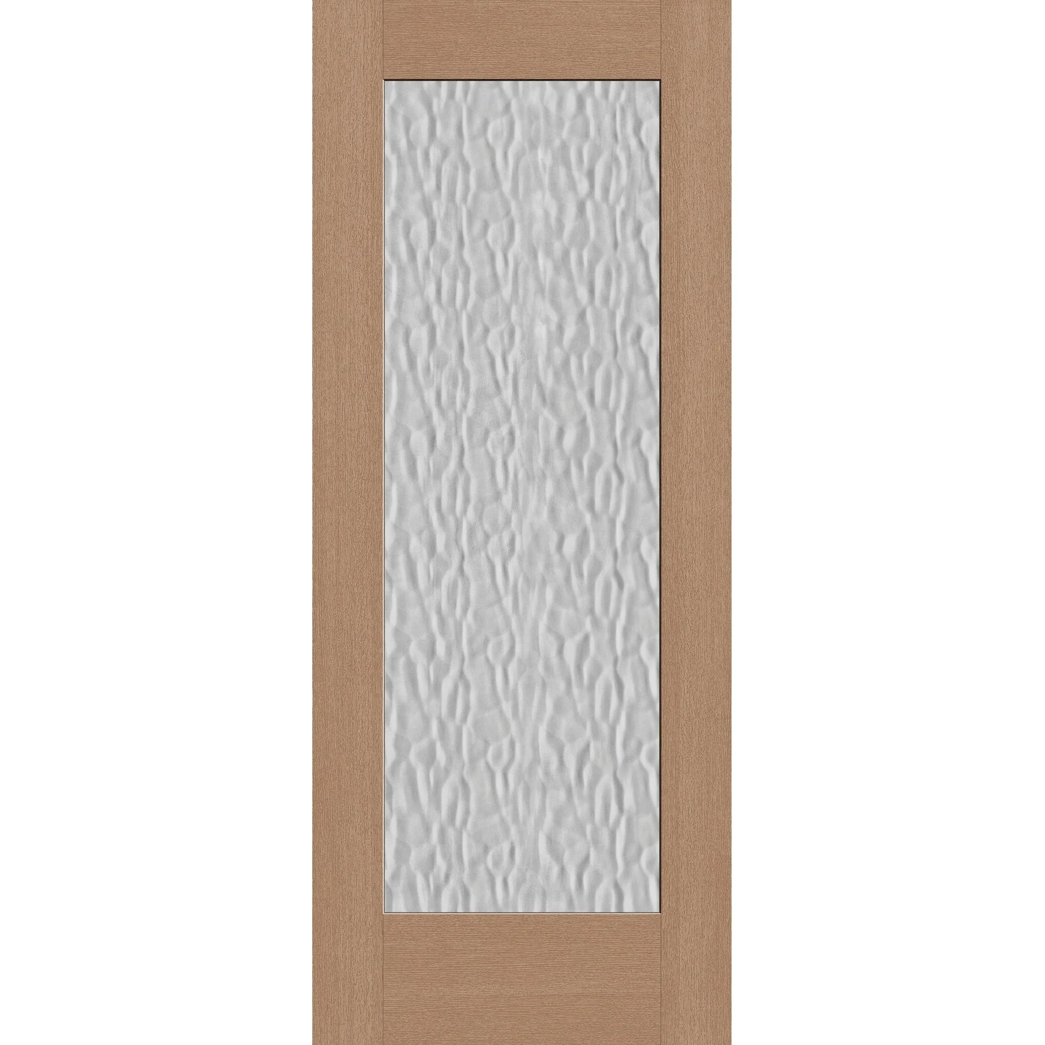 Vapor Flush Glazed Fiberglass Entry Door - Full Lite (32" x 80")