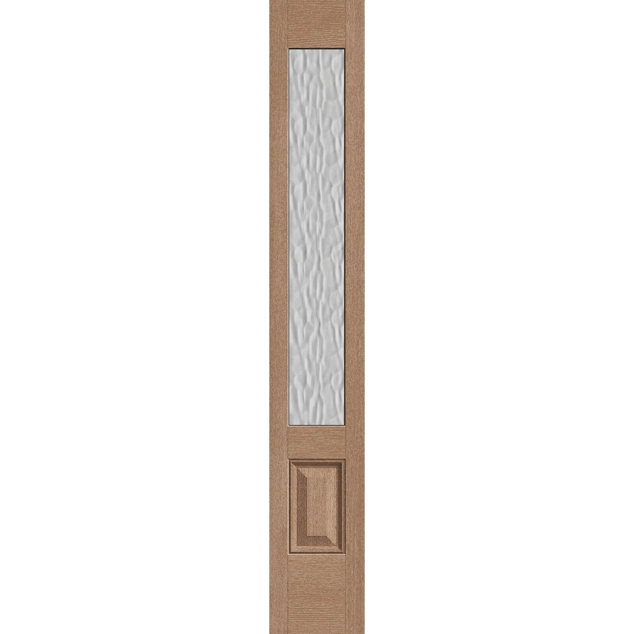 Vapor Flush Glazed Fiberglass Sidelite Panel - 3/4 Lite (12" x 80")