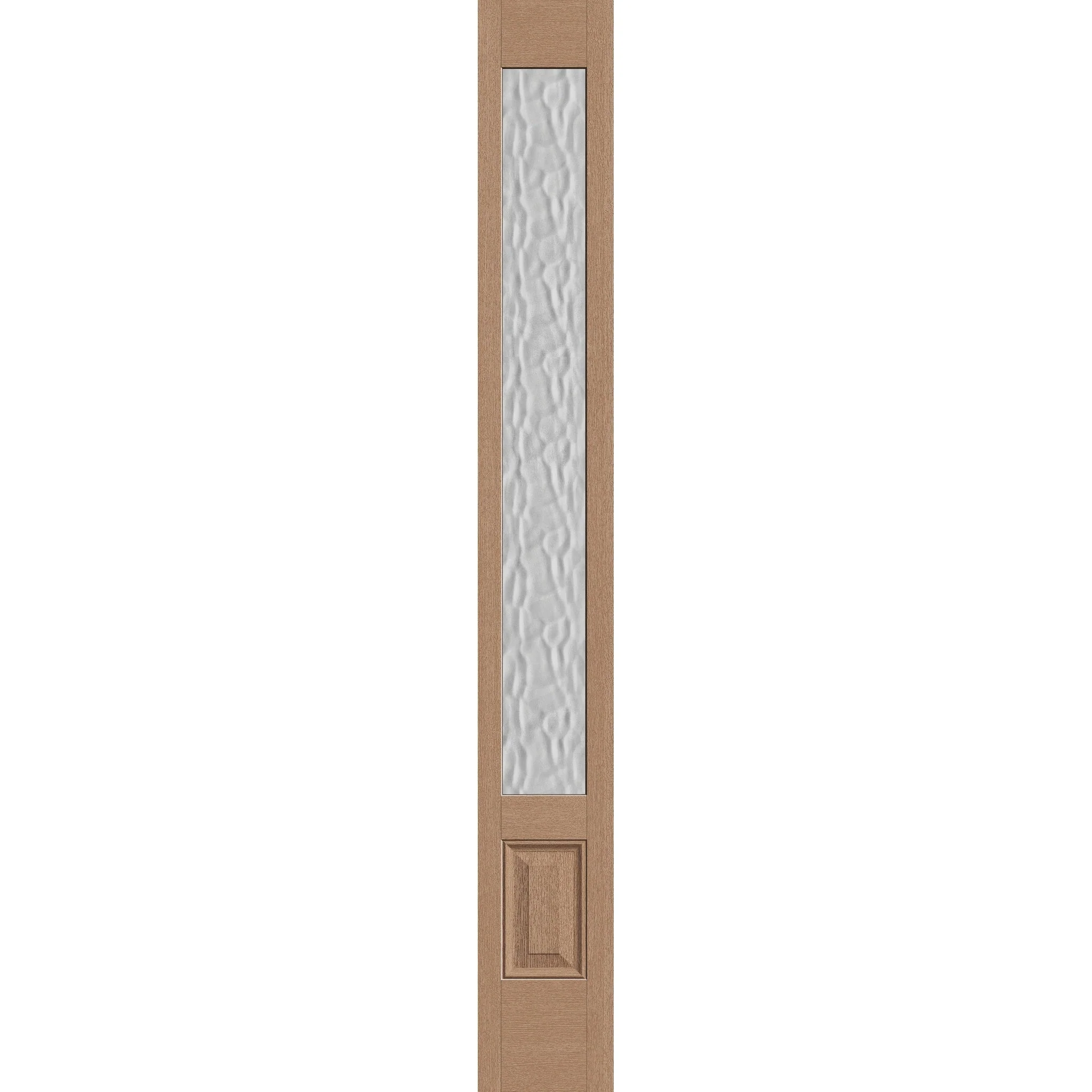 Vapor Flush Glazed Fiberglass Sidelite Panel - 3/4 Lite (12" x 96")