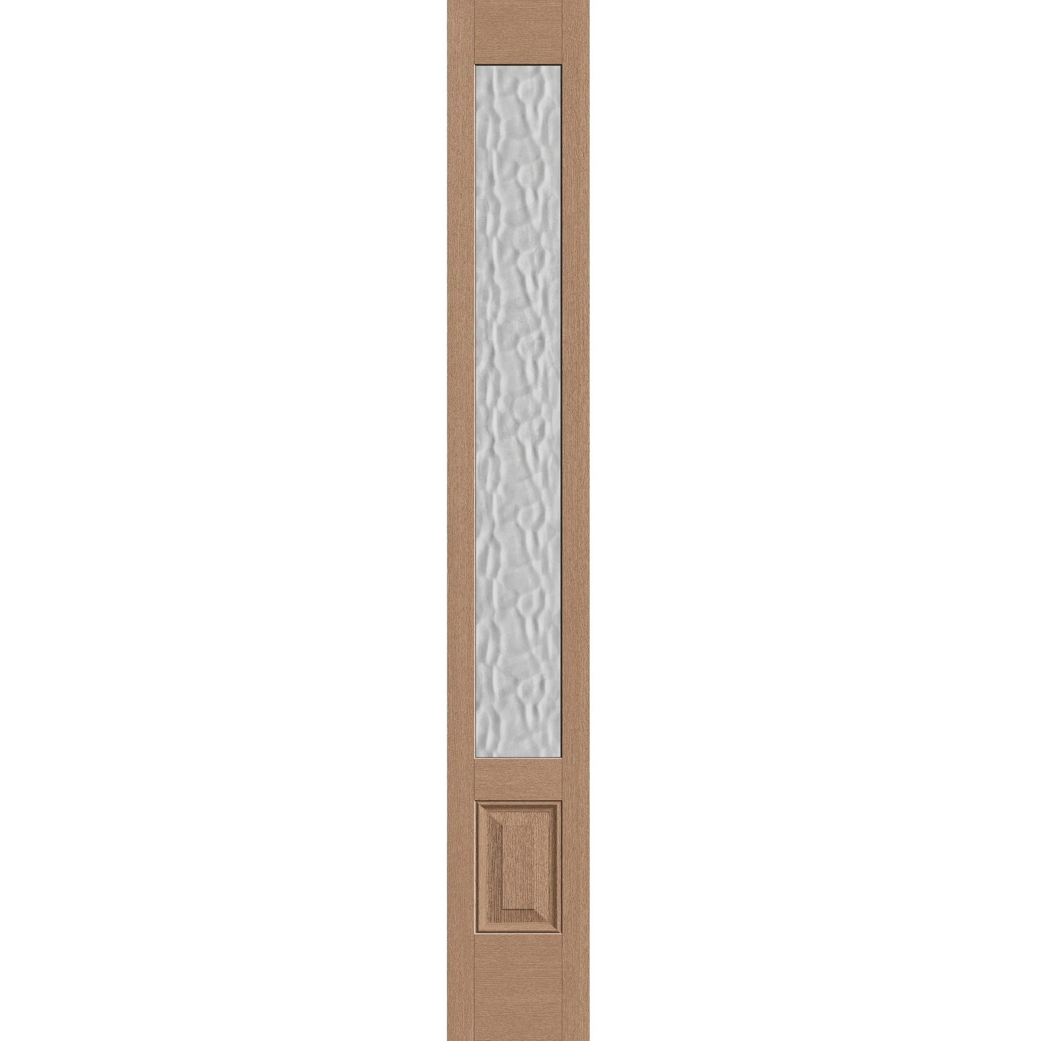 Vapor Flush Glazed Fiberglass Sidelite Panel - 3/4 Lite (14" x 96")
