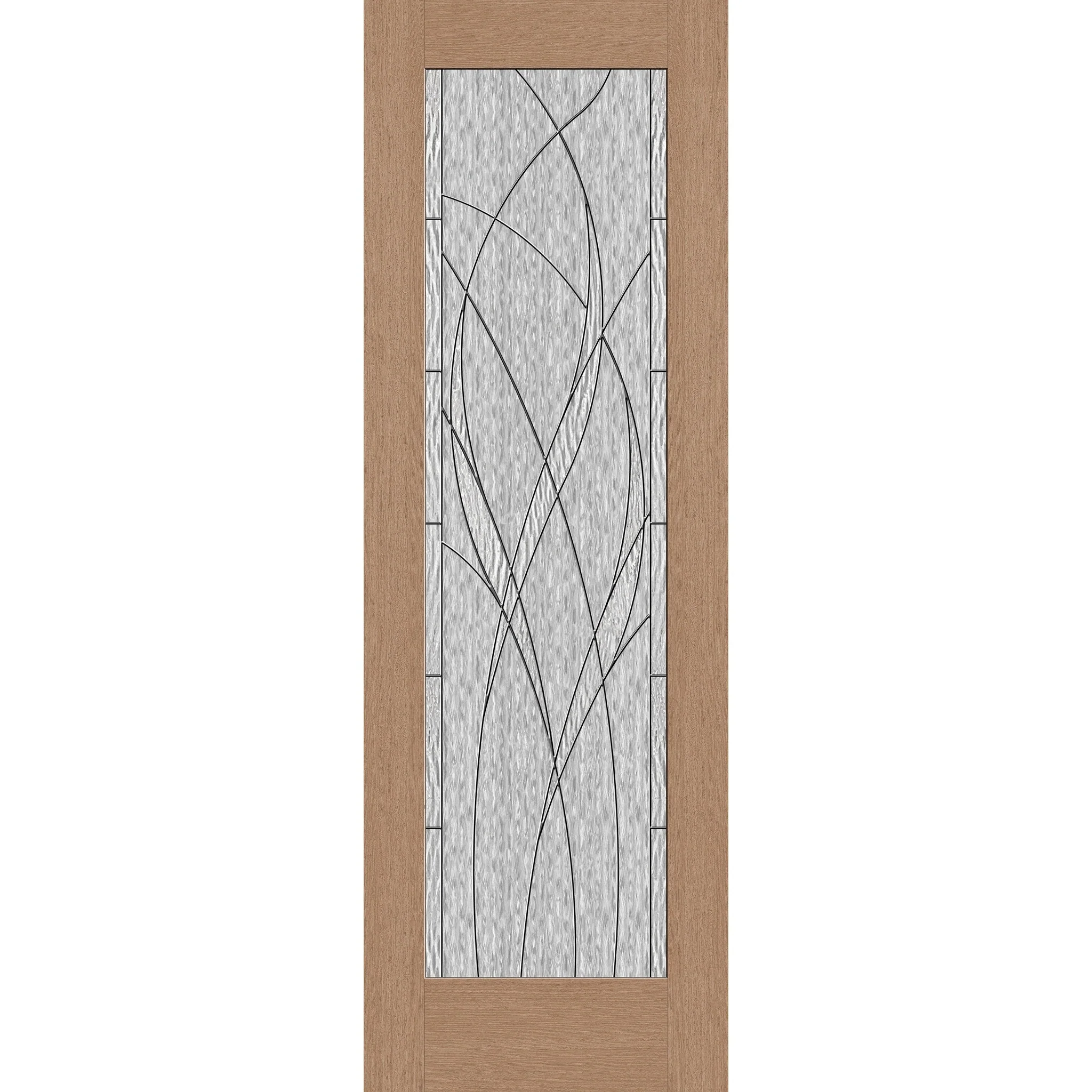 Waterside Flush Glazed Fiberglass Entry Door - Full Lite (32" x 96")
