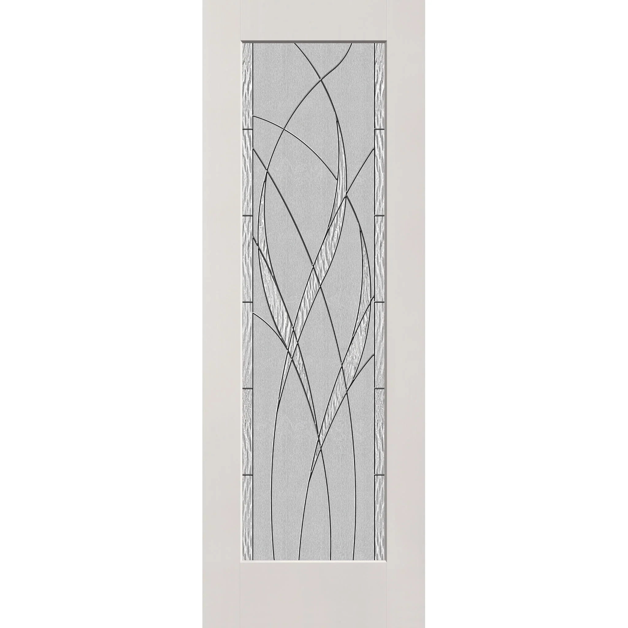 Waterside Flush Glazed Fiberglass Entry Door - Full Lite (34" x 96") - Image 2