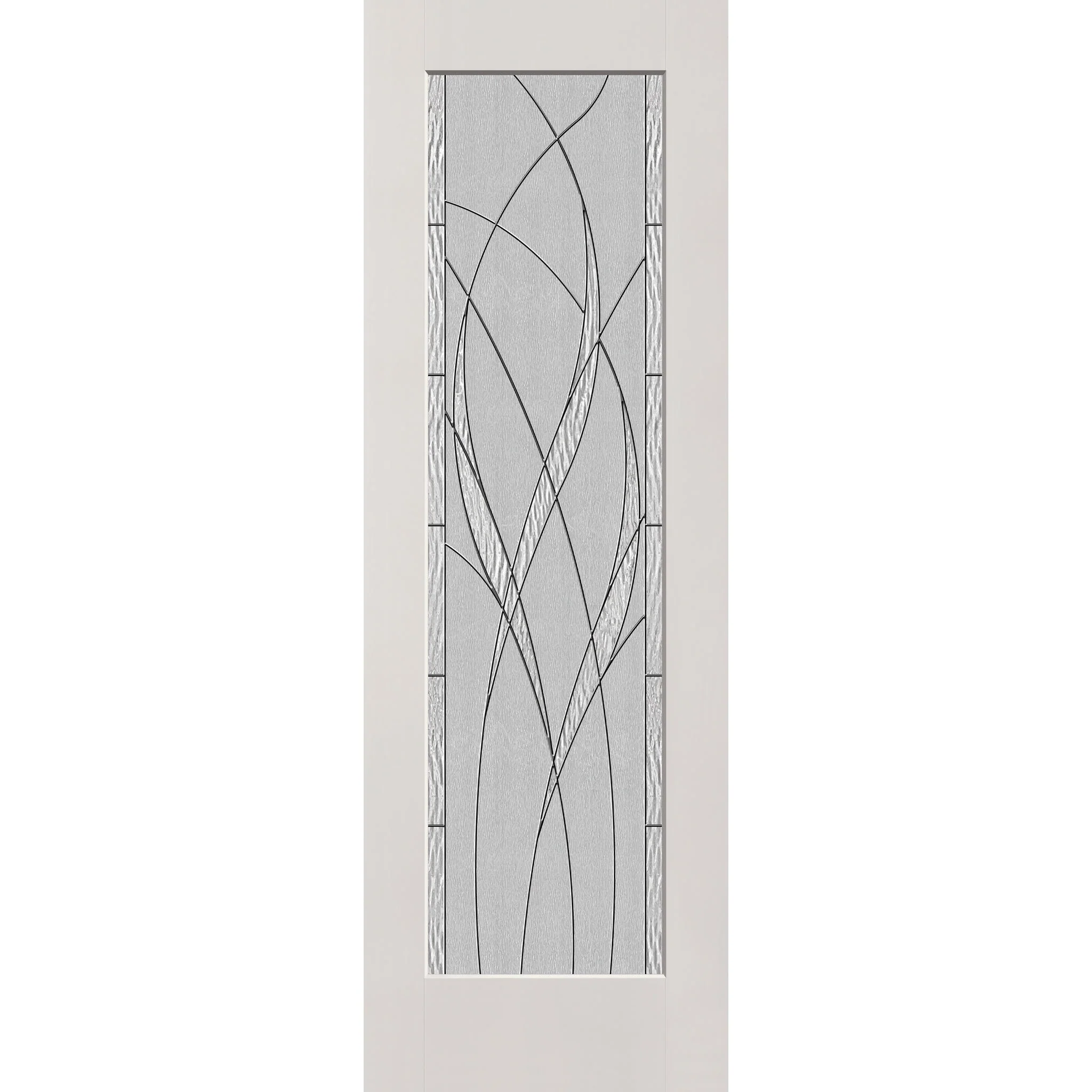 Waterside Flush Glazed Hurricane-Rated Fiberglass Entry Door - Full Lite (32" x 96") - Image 2