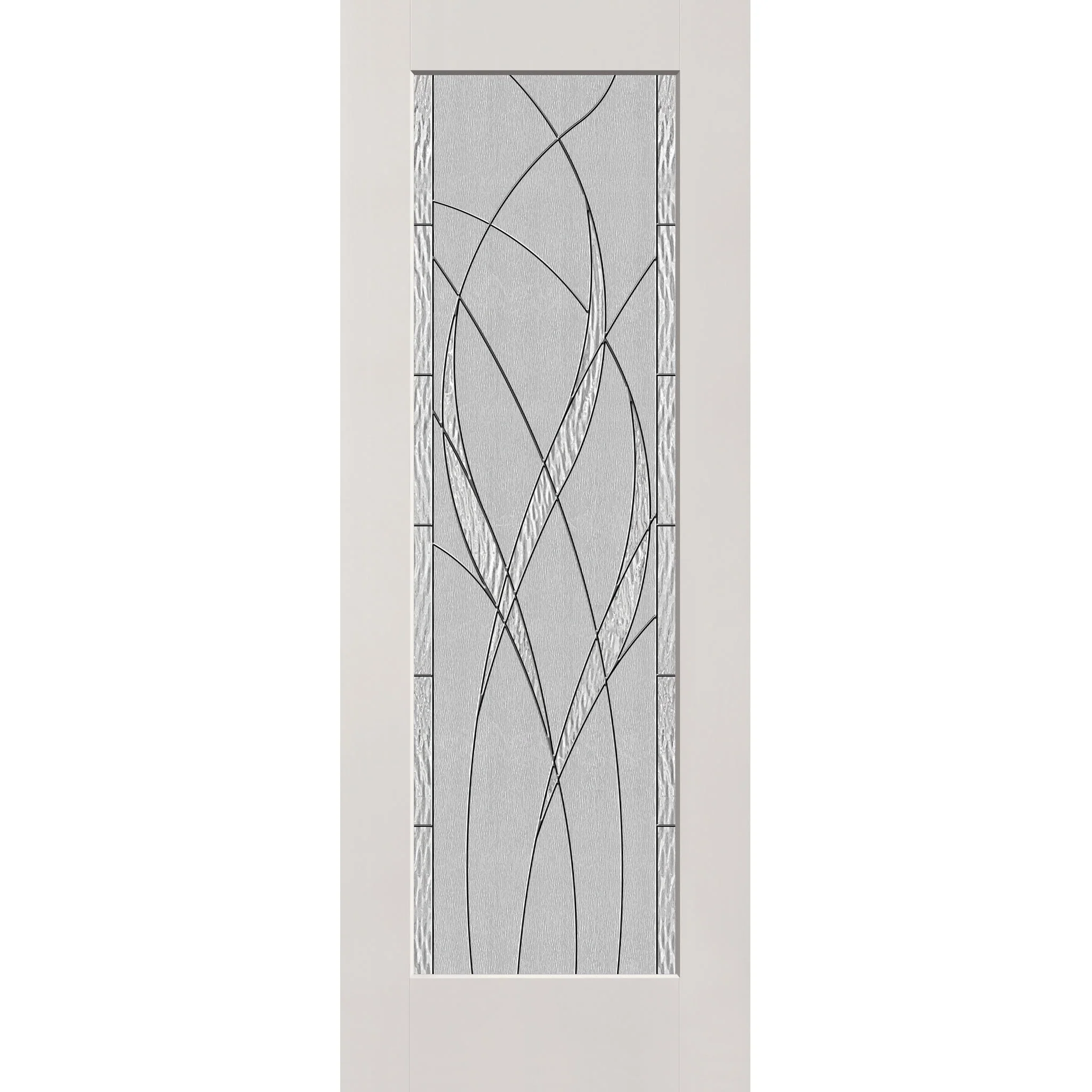 Waterside Flush Glazed Hurricane-Rated Fiberglass Entry Door - Full Lite (36" x 96") - Image 2