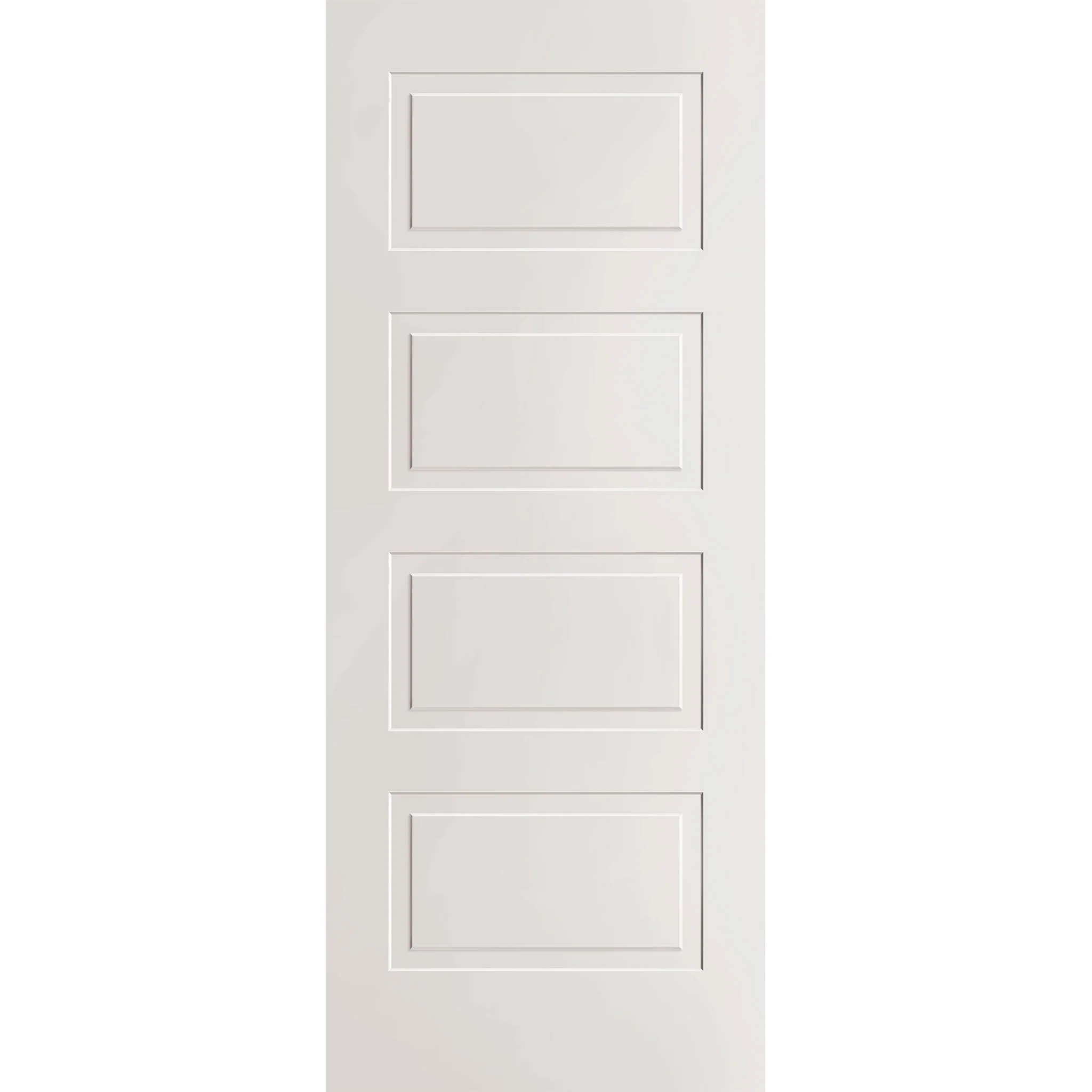 Wood Edge Steel Entry Door - 4 Panel Urban (32" x 80")