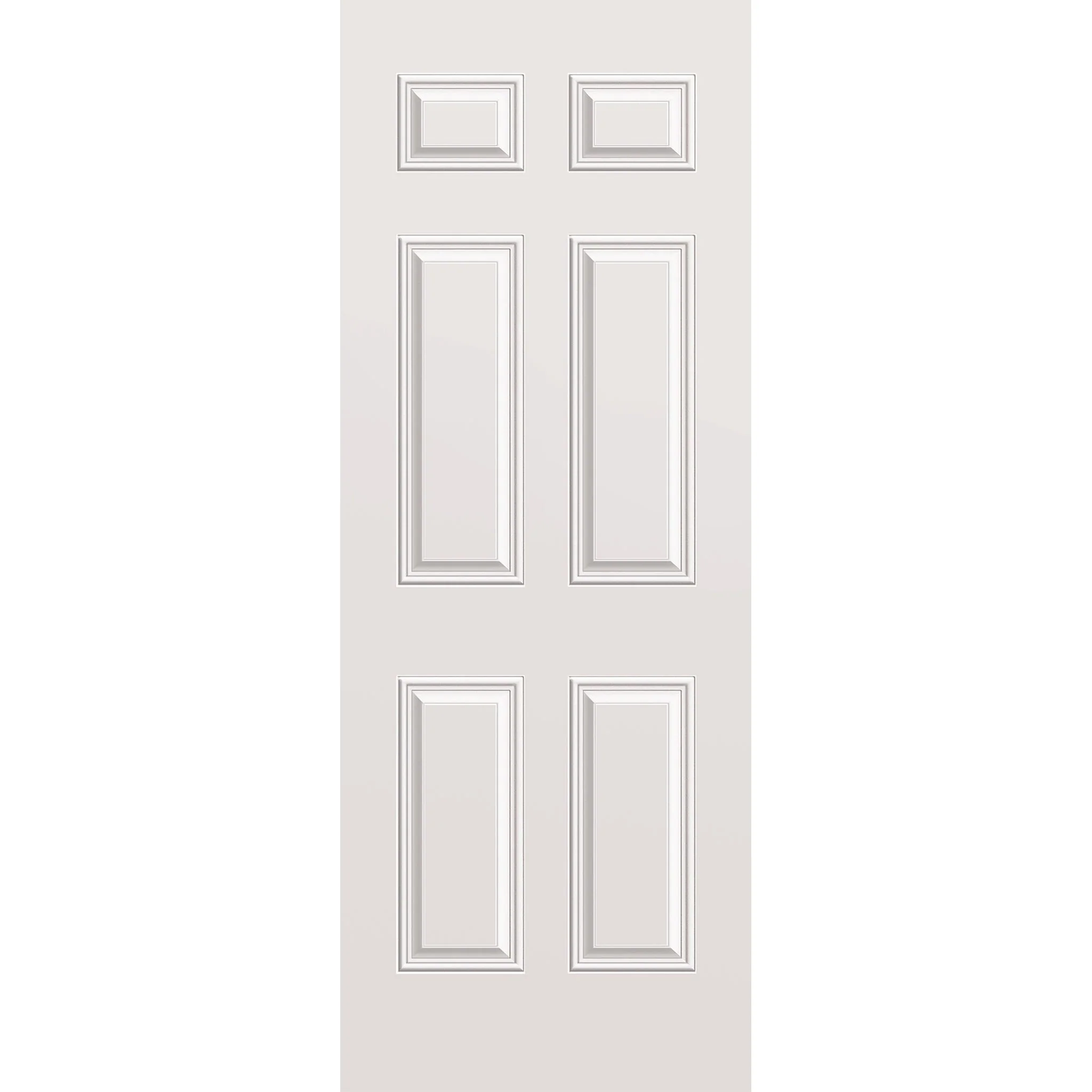 Wood Edge Steel Entry Door - 6 Panel (30" x 80")